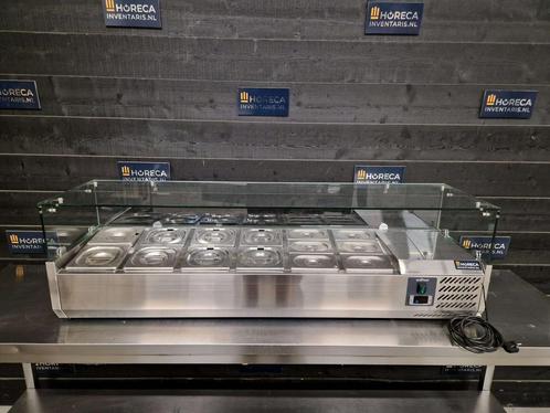 Opzet koelvitrine | glas | Ecofrost | 1/3 GN | 150 cm, Zakelijke goederen, Horeca | Keukenapparatuur, Gebruikt, Koelen en Vriezen
