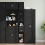 vidaXL Armoire de rangement mince noir 30x42,5x225cm, Verzenden, Neuf