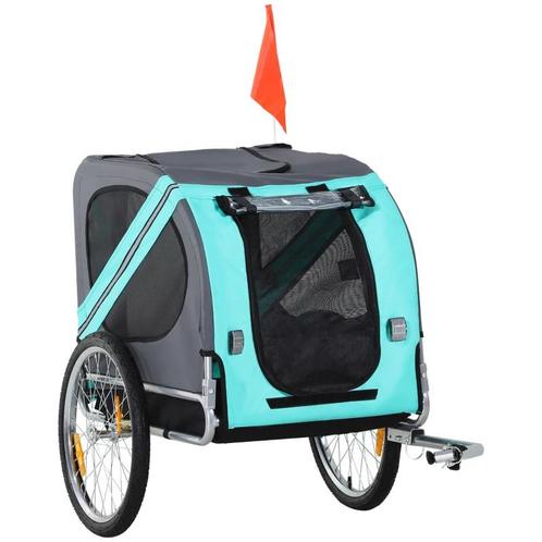 TRUUSK Dierenaanhanger Hondenaanhanger Fietskar Opvouwbare R, Dieren en Toebehoren, Honden-accessoires, Verzenden