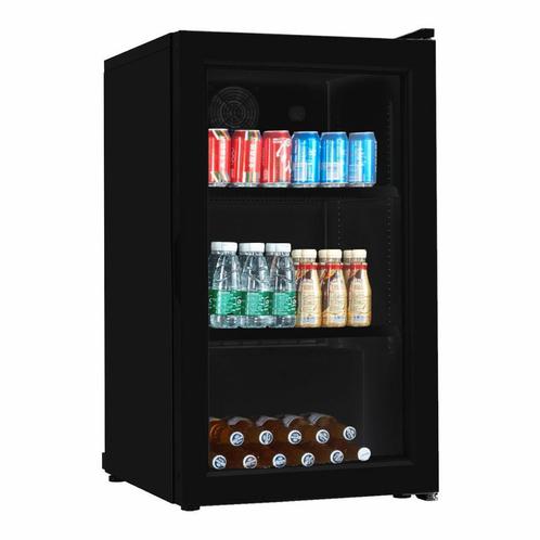 Bij Gastrodeals! Maxxfrost glasdeur koelkast 1-deurs zwart, Electroménager, Réfrigérateurs & Frigos, Envoi