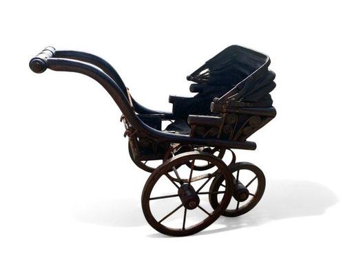 Trolley - Hout, IJzer, Textiel, Antiek en Kunst, Curiosa en Brocante