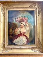 École française (XIX) - Allegoria della primavera, Antiek en Kunst