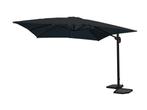Hangende parasol zwart 300x400cm