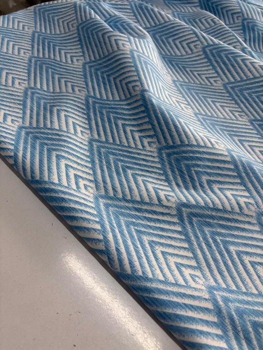 Bekleding- en gordijnstof katoenen satijn met geometrisch, Antiek en Kunst, Antiek | Tapijten, Tafelkleden en Textiel