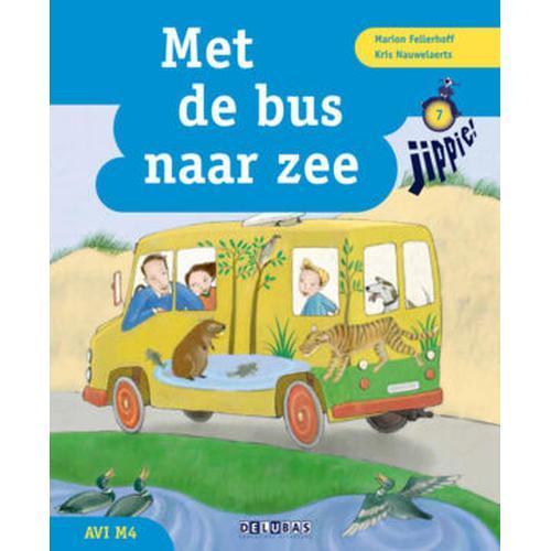 Jippie Antwoordenboek Met de bus naar zee AVI 4A, Boeken, Schoolboeken, Verzenden