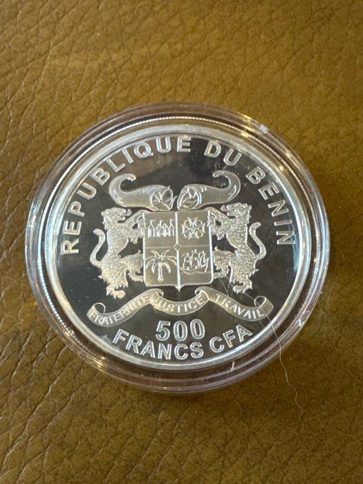 Benin. 500 Francs 2014 85 Jahre Vatikanstaat Papst, Postzegels en Munten, Munten | Europa | Niet-Euromunten