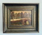 Jan ten Brugge (XX) - Amsterdamse School Gracht Amsterdam, Antiek en Kunst