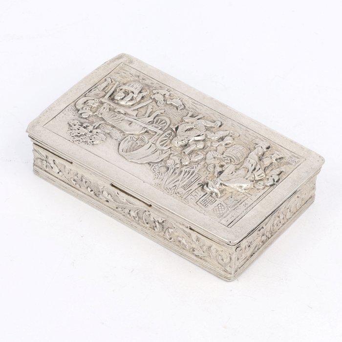 Van Eldik & Van der Scheer - Snuifdoos - .833 zilver, Antiek en Kunst, Antiek | Zilver en Goud