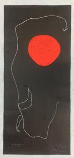 Joan Miro (1893-1983) - Oiseau devant le soleil, Antiek en Kunst
