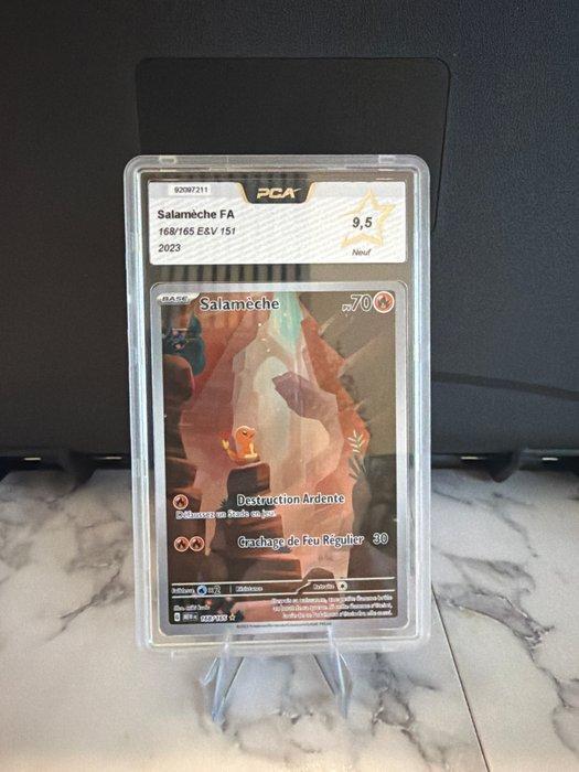 3 Graded card - Salameche , Reptincel, Dracaufeu 168/165 E&V, Hobby en Vrije tijd, Verzamelkaartspellen | Pokémon