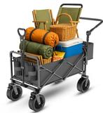 2dekans | TerraGear Bolderkar opvouwbaar - Bolderkar met dak, Ophalen of Verzenden, Nieuw