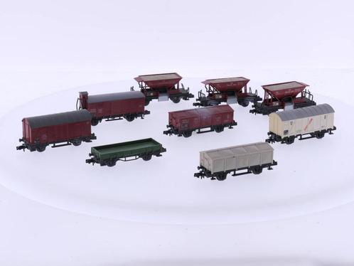 Schaal N Arnold 0468 3 x Stortwagen, 0421 Kleppenwagen wi..., Hobby & Loisirs créatifs, Trains miniatures | Échelle N, Enlèvement ou Envoi