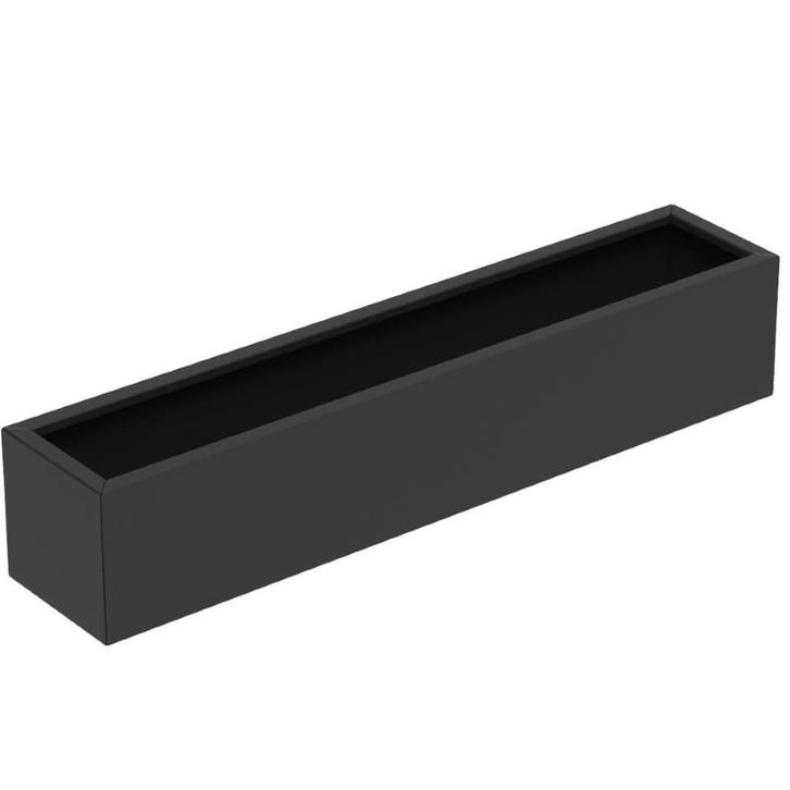 Aluminium plantenbak 200x40x40cm - Met bodem, Tuin en Terras, Bloembakken en Plantenbakken, 30 tot 60 cm, 100 cm of meer, Tuin