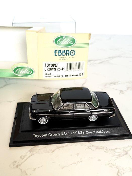 Ebbro 1:43 - Voiture miniature - Ebbro – Toyota, Hobby en Vrije tijd, Modelauto's | 1:5 tot 1:12