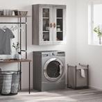 vidaXL Wandkast 69,5x34x90 cm grijs sonoma eikenkleurig, Huis en Inrichting, Kasten | Dressoirs, Verzenden, Nieuw