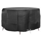 vidaXL Tuinmeubelhoes met 10 oogjes rond � 230x90 cm
