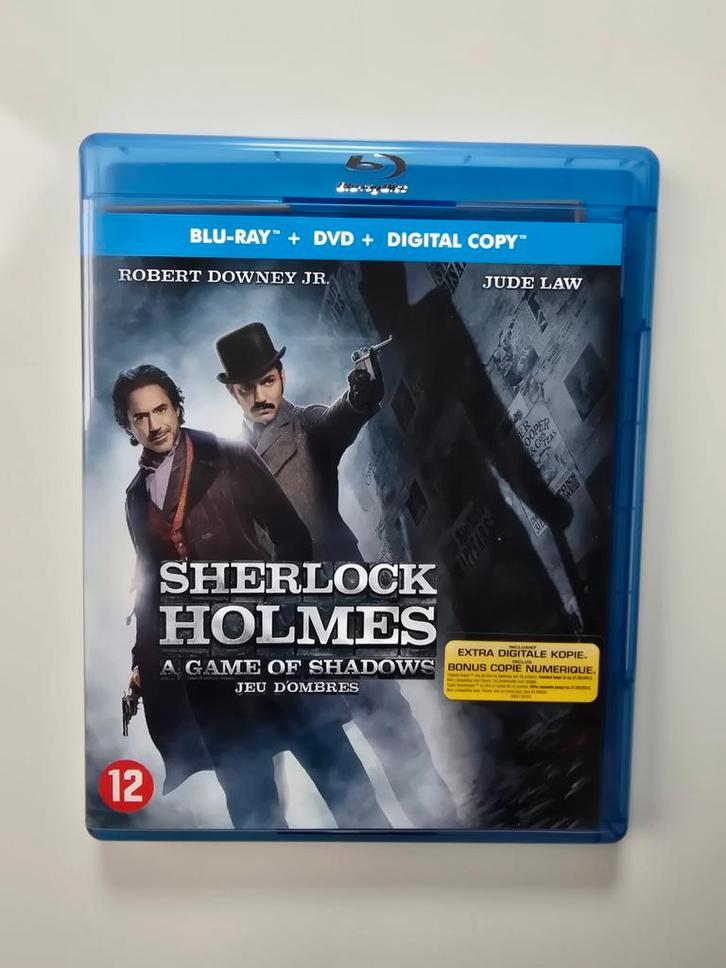 SHERLOCK HOLMES A GAME OF SHADOWS (BLURAY), Cd's en Dvd's, Blu-ray, Gebruikt