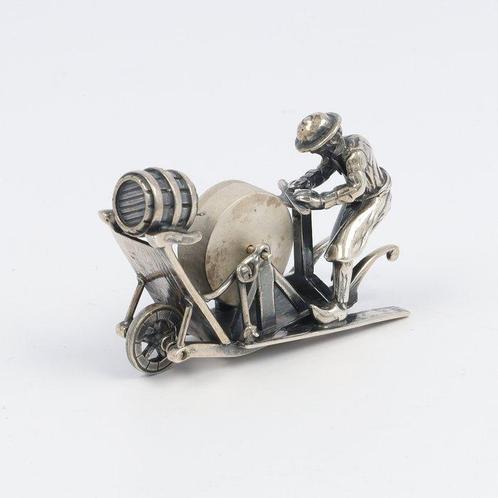 NO RESERVE J. Niekerk - Scharenslijper (scharensliep) -, Antiek en Kunst, Antiek | Zilver en Goud