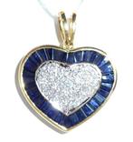 Pendentif - 18 carats Or jaune - 1.80ct. tw. Diamant