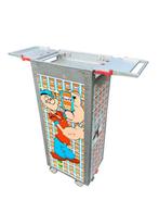 Noboringo Popeye Gulf Racing Art Half Size Air One Smart, Antiek en Kunst