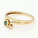 Zonder Minimumprijs - Ring - 18 karaat Geel goud Diamant, Handtassen en Accessoires, Ringen, Nieuw