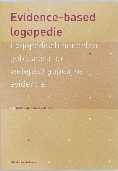 Evidence-based logopedie 9789031339846, Boeken, Wetenschap, Gelezen, Verzenden