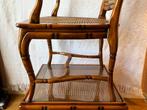 Giorgetti - Stoel - hard hout - Faux Bamboo fauteuil, Antiek en Kunst