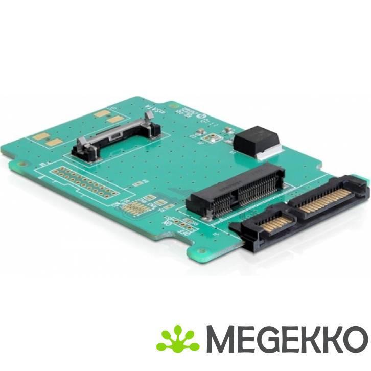 Delock 61881 Converter SATA 22-pins naar mSATA volledige, Computers en Software, Harde schijven, Nieuw, Verzenden