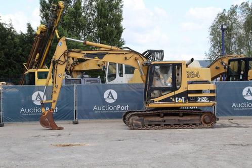 Veiling: Rupsgraafmachine Caterpillar 312BL Diesel 2000, Zakelijke goederen, Machines en Bouw | Kranen en Graafmachines, Ophalen