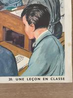 Chez le marchand de chaussures/une leçon en classe -