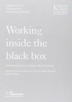 Working Inside the Black Box: Assessment for Learning in the, Verzenden, Zo goed als nieuw, Clare Lee, Dylan Wiliam, Bethan Marshall, Christine Harrison, Paul Black