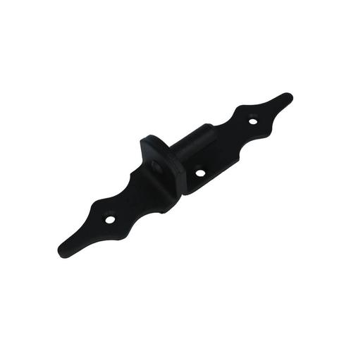 Plaatduim rustica 16 mm mat zwart, Doe-het-zelf en Bouw, Hang- en Sluitwerk, Klink of Kruk, Nieuw, Overige materialen