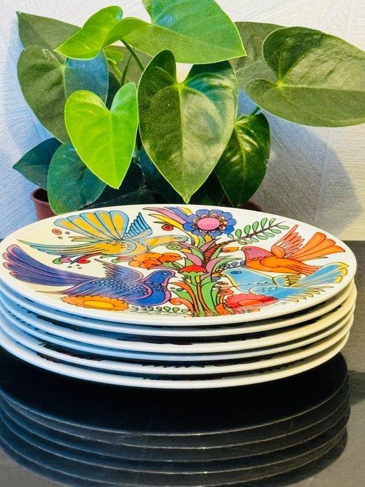Villeroy & Boch - Bord (6) - Acapulco - Porselein - Platte, Antiek en Kunst, Antiek | Meubels | Tafels