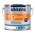 Sikkens Rubbol BL Rezisto Mat - 2,5L RAL 9010 | Zuiver Wit, Bricolage & Construction, Peinture, Vernis & Laque, Verzenden