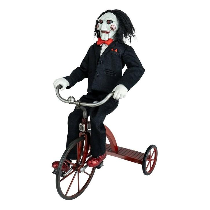 Saw Action Figure 1/6 Billy the Puppet with Tricycle 18 cm, Verzamelen, Film en Tv, Ophalen of Verzenden