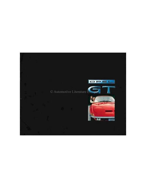 1969 OPEL GT 1100 / GT 1900 BROCHURE NEDERLANDS, Livres, Autos | Brochures & Magazines, Enlèvement ou Envoi