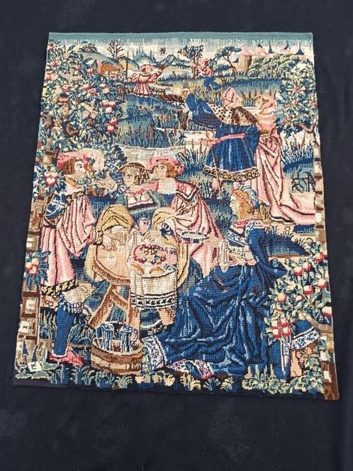 Wandtapijt  - 100 cm - 83 cm, Antiek en Kunst, Curiosa en Brocante