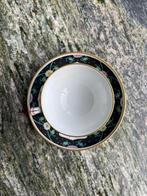 Herend - Tasse et soucoupe (2) - Siang noir - Porcelaine