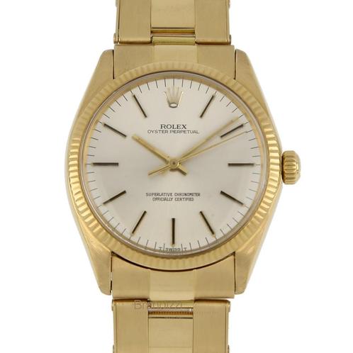 Rolex Oyster Perpetual 34 1005 uit 1978, Handtassen en Accessoires, Horloges | Dames, Verzenden