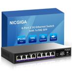 Nicgiga - 9 poort RJ45 - ethernet switch / netwerk switch -, Doe-het-zelf en Bouw, Elektriciteit en Kabels, Nieuw, Verzenden