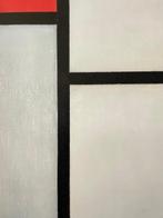 Piet Mondrian (after) - Compositie met rod, blauw, Swartz,