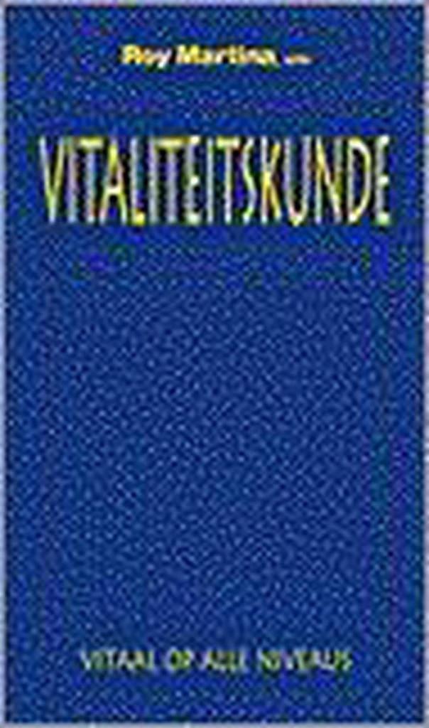 VITALITEITSKUNDE PAP 9789055990580 R. Martina, Boeken, Gezondheid, Dieet en Voeding, Zo goed als nieuw, Verzenden