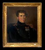 École Européene (XX) - Portrait du Maréchal Bernadotte, Antiek en Kunst