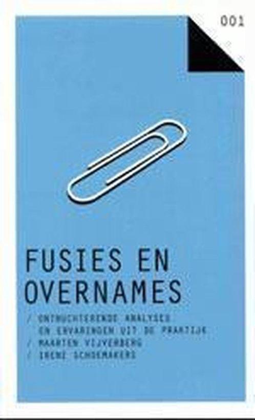 Fusies En Overnames 9789035125018, Livres, Science, Envoi