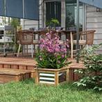 Moestuinbak - Outdoor Life - Verhoogd - Metaal - Grijs, Tuin en Terras, Ophalen of Verzenden, Nieuw