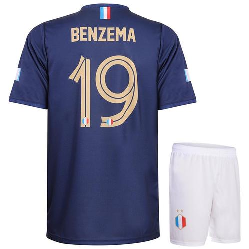 Kingdo Frankrijk Voetbaltenue Benzema Thuis - 2022-2024 -, Sports & Fitness, Football, Envoi