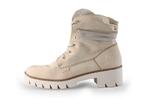 Rieker Veterboots in maat 41 Beige | 5% extra korting, Kleding | Dames, Schoenen, Verzenden, Beige, Overige typen, Gedragen