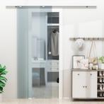 Schuifdeur – Mat Glas - Moderne Stijl - Zwart, Doe-het-zelf en Bouw, Ophalen of Verzenden, Nieuw
