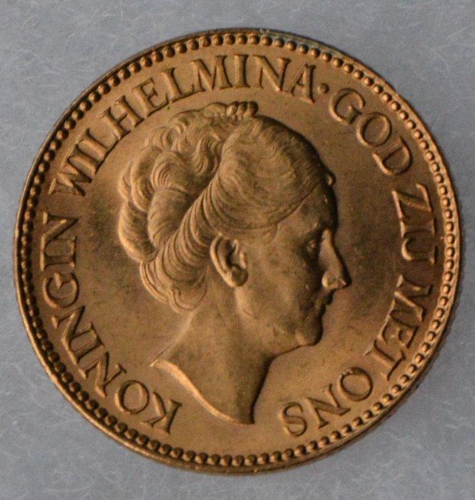 Nederland. Wilhelmina. 10 Gulden 1933, Postzegels en Munten, Munten | Nederland