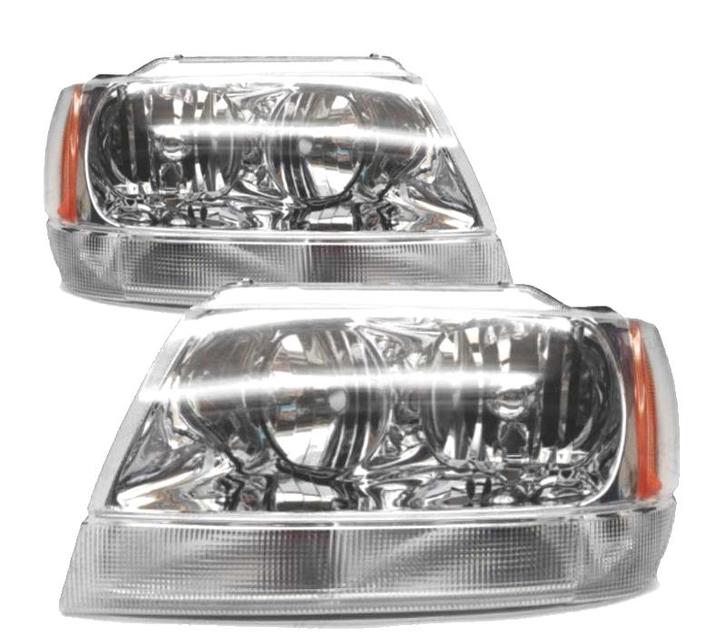 PHARES POUR JEEP GRAND CHEROKEE 99-05, Auto-onderdelen, Verlichting, Verzenden
